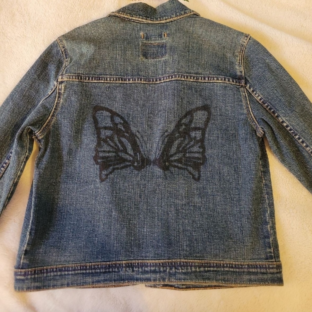 VTG Denim Butterfly Jacket